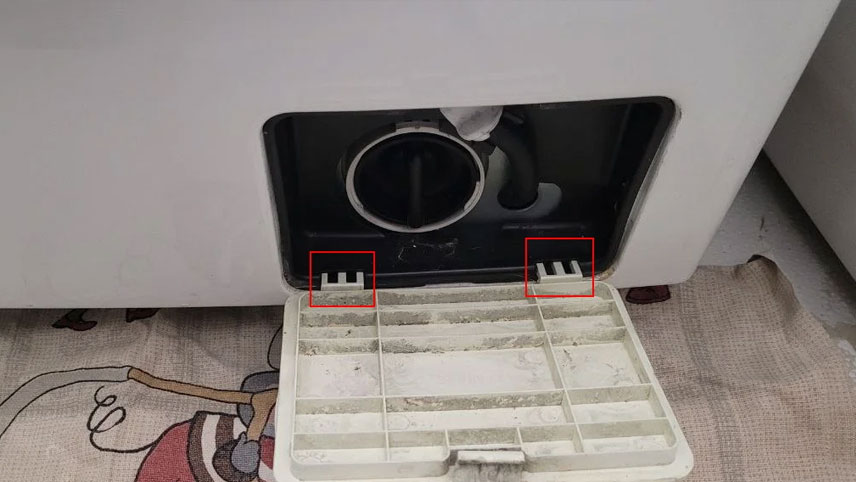 How to clean a washing machine at home
