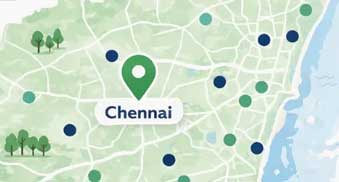 Chennai-focused service