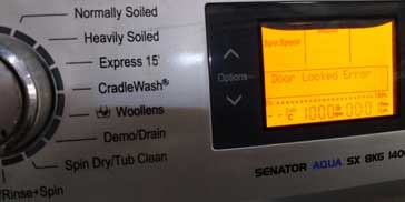 IFB Door Lock Not Engaging (DE / E01 Error)