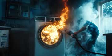 Electrical burning smell or sparking