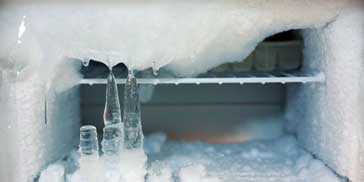 Frost Buildup Inside Fridge