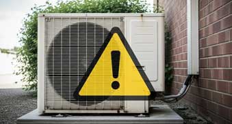 The AC cycles on and off too frequently