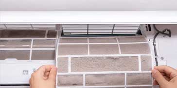 Removing dust and pollutants