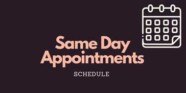 Same-day service appointment