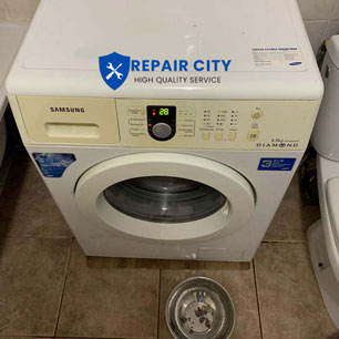 cleaning the drain system in a samsung washing machine