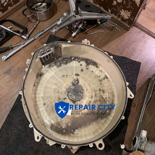 replacing the crosspiece in a samsung washing machine