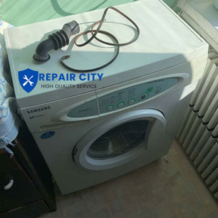 samsung washing machine pipe and belt replacing