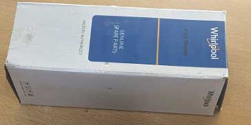 Using only genuine Whirlpool parts