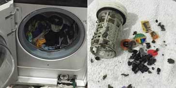 Not Spinning or Draining