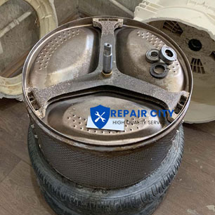 Replacing bearings in whirlpool washing machine