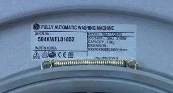 Keep the model number