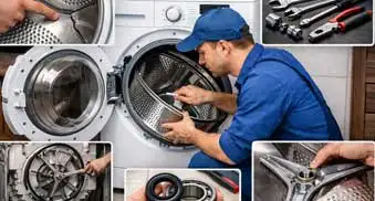 Spin-cycle and drum-movement repair
