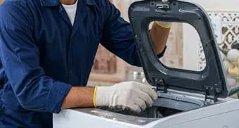 LG top-load washing machine service