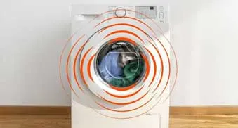 Excessive vibration or loud noise while washing or spinning