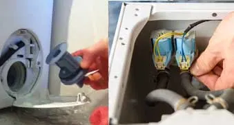 Water-inlet and drainage problem diagnosis