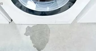 Water leakage from bottom, inlet hose or drum area